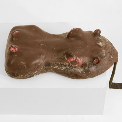 Lot 105 - A pond hippo