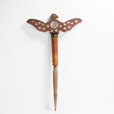 Lot 267 - A Victorian lark lure or decoy