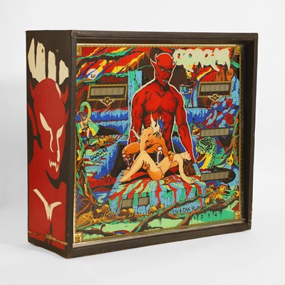 Lot 54 - A 'Gorgar' pinball scoreboard