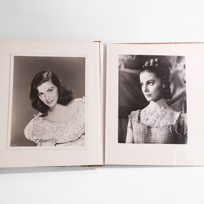 Lot 222 - An album of Pier Angeli photographs