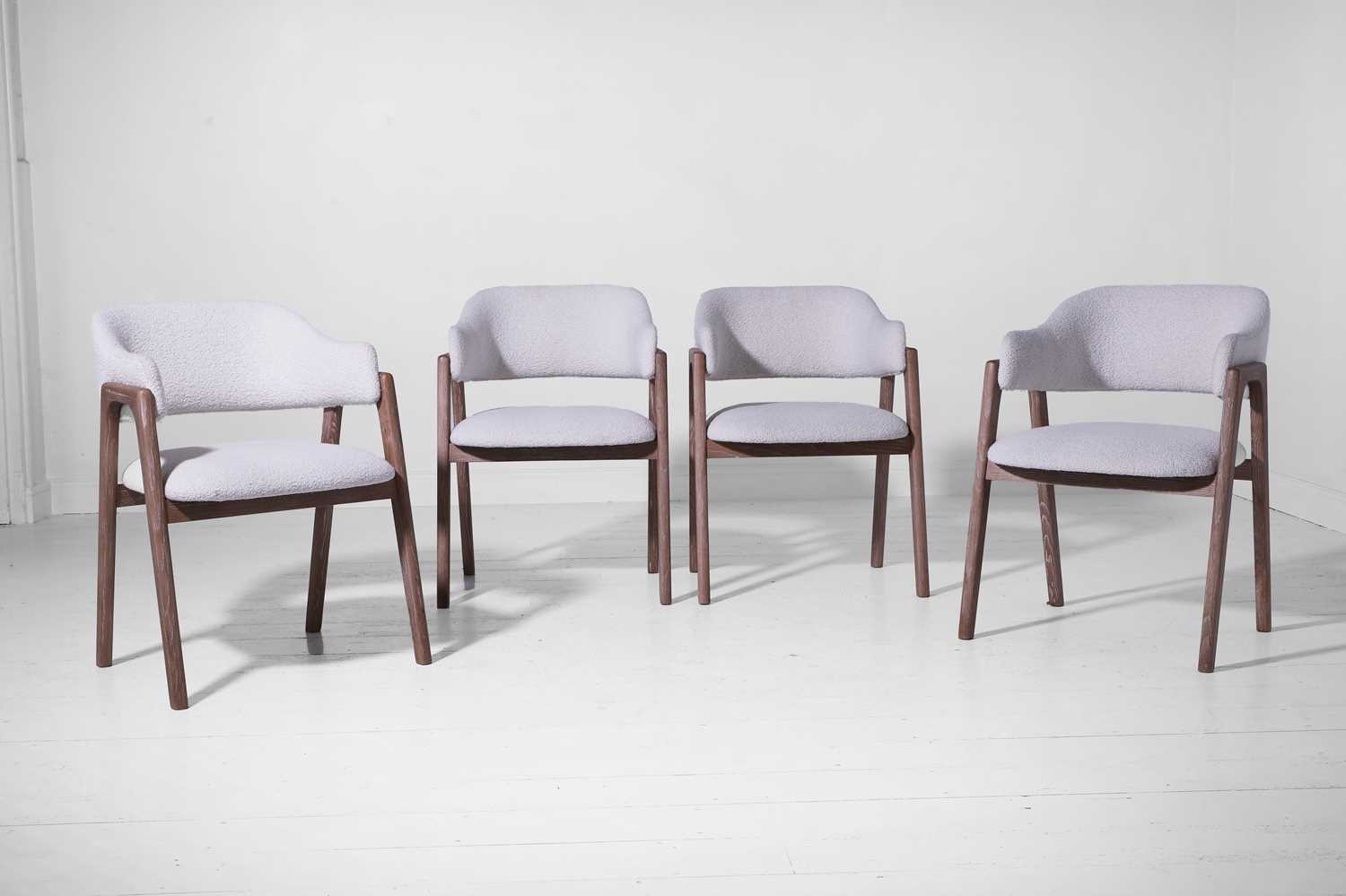 Lot 570 - A set of four 'Faro' dining chairs by Paolo Moschino