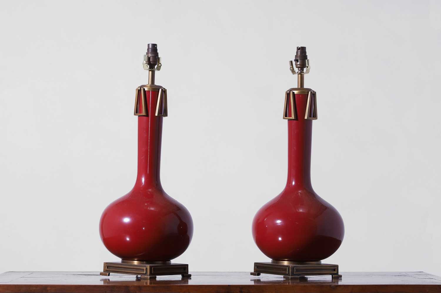 Lot 541 - A pair of Adessa table lamps by Paolo Moschino
