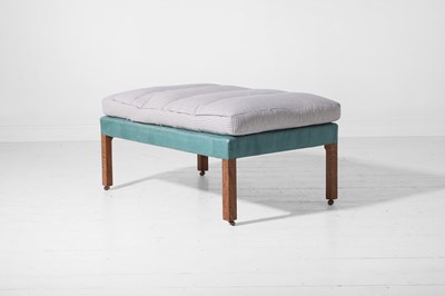 Lot A George III-style oak stool or bench by Howe