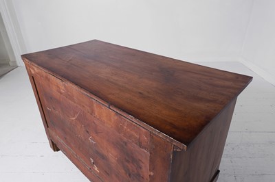 Lot 341 - A Louis XVI walnut commode
