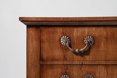 Lot 341 - A Louis XVI walnut commode