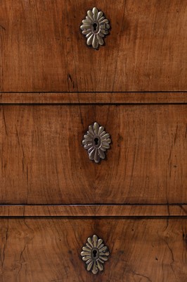 Lot 341 - A Louis XVI walnut commode