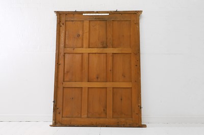 Lot 343 - A neoclassical giltwood mirror