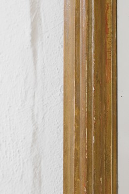 Lot 343 - A neoclassical giltwood mirror