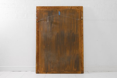 Lot 336 - A giltwood overmantel mirror