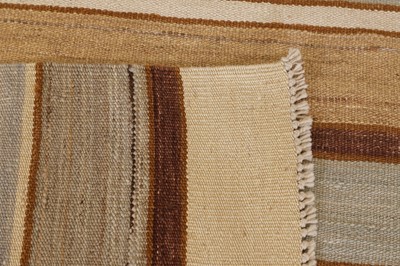 Lot 338 - A flat-weave wool rug of Scandinavian design