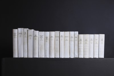 Lot 352 - A large collection of decoratively bound books