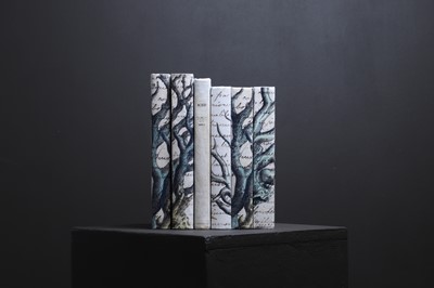 Lot 352 - A large collection of decoratively bound books