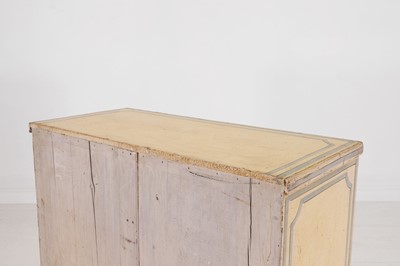 Lot 354 - A small Victorian-style painted pine chest of drawers