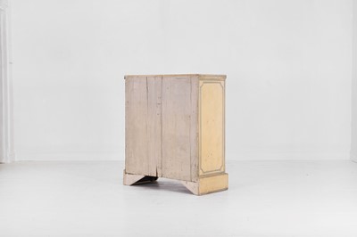 Lot 354 - A small Victorian-style painted pine chest of drawers