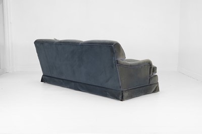 Lot 333 - A three-seater sofa in the style of Howard & Sons