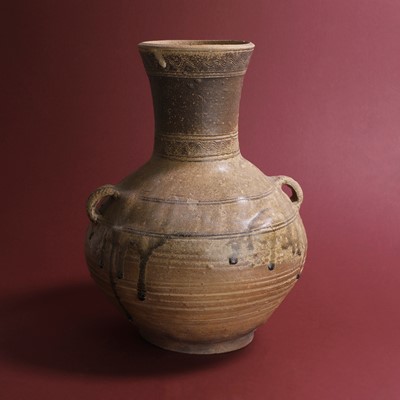 Lot 3 - A Chinese Yue ware stoneware vase