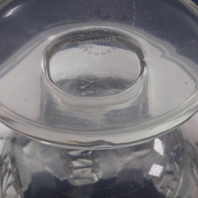 Lot 123 - Two Lalique glass vases