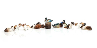 Lot 175 - A group of Royal Doulton animals