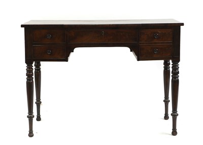 Lot 438 - A mahogany side table