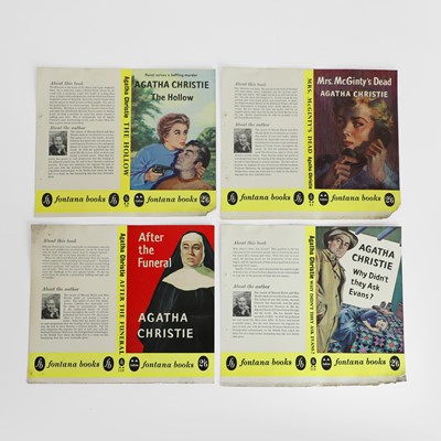 Lot 213 - Agatha Christie interest: fifteen advance covers