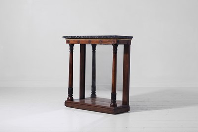 Lot 534 - A Regency rosewood pier table