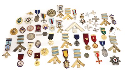 Lot 282 - A group of masonic medals