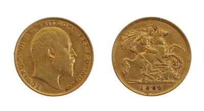 Lot 65 - Coins, Great Britain, Edward VII (1901-1910)