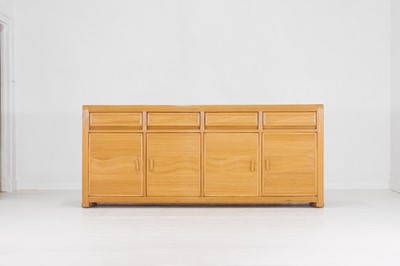 Lot A rattan faux bamboo sideboard