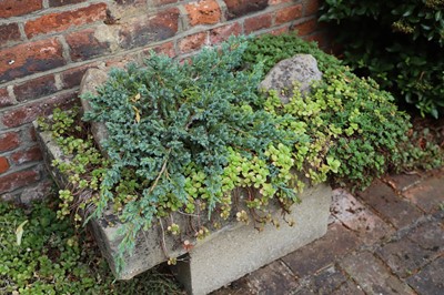 Lot 455A - Three small stone farmyard troughs