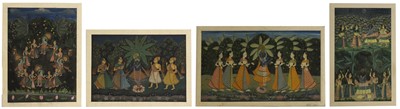 Lot 119 - Four Indian pichhwai paintings