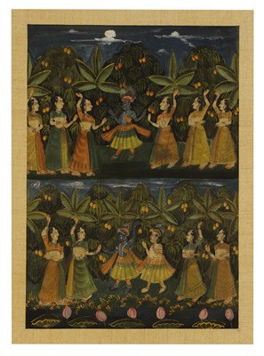 Lot 62A - Four Indian Pichhwai paintings