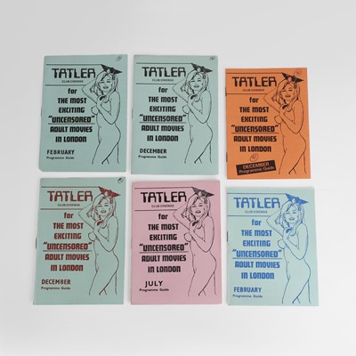 Lot 215 - Adult Cinema: Forty-two programmes of Tatler Cinema attractions