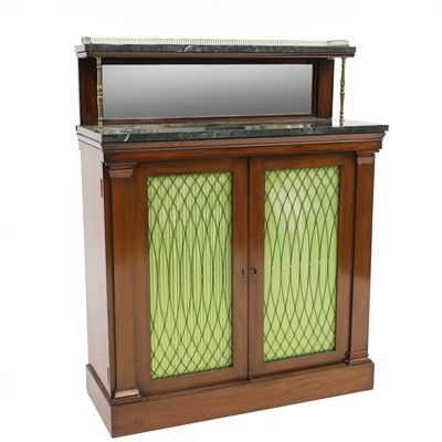 Lot 367 - A Regency mahogany chiffonier
