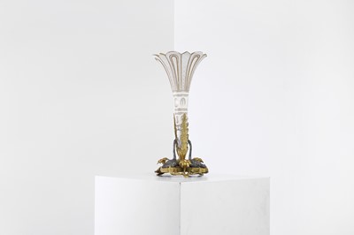 Lot 393 - A cut-glass and ormolu-mounted vase
