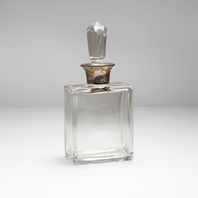 Lot 166 - A silver-mounted decanter
