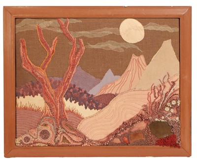 Lot 275 - Needlework of mountains