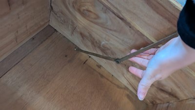 Lot 164 - Two camphorwood trunks