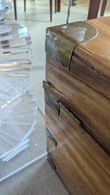 Lot 164 - Two camphorwood trunks