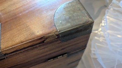 Lot 164 - Two camphorwood trunks