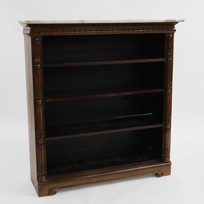 Lot 430 - William IV rosewood bookcase