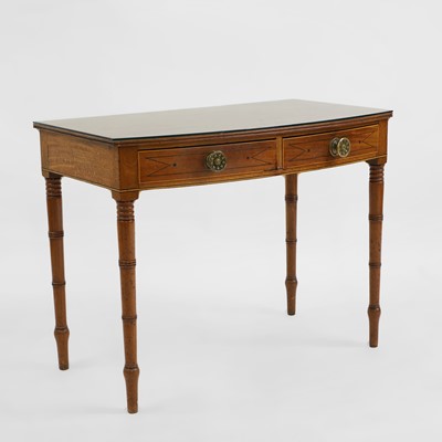 Lot 346 - A Regency rosewood and box line inlaid side table
