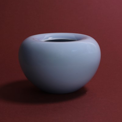 Lot 331 - A Chinese clair-de-lune-glazed water pot
