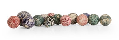 Lot 238 - A collection of carpet bowls