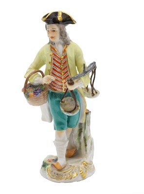 Lot 203 - A Meissen porcelain figure