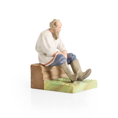 Lot 135 - A Gardner bisque porcelain figure