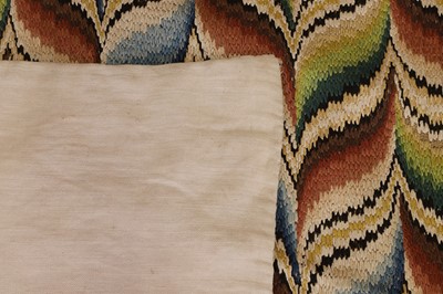 Lot 280 - A large bargello work hanging