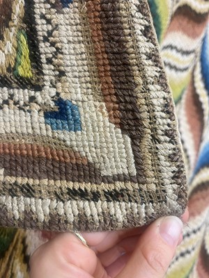 Lot 280 - A large bargello work hanging