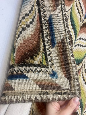 Lot 280 - A large bargello work hanging