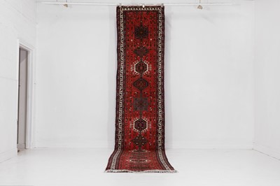 Lot 121 - A Heriz wool runner