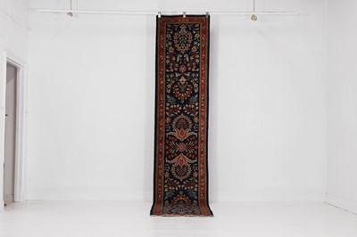 Lot 246 - A Sarouk wool runner